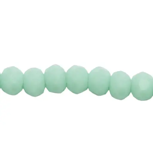 [19332] Murano rondela facetada 2mm verde turquesa 58 x 156 unds
