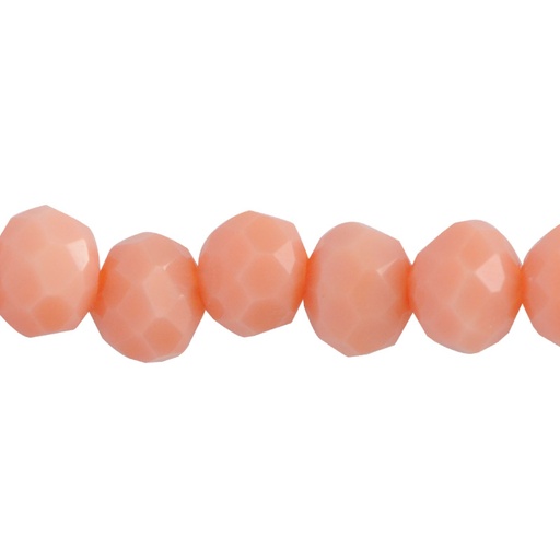 [26537] Murano rondela facetada 3mm vintage mate 74 x 120und