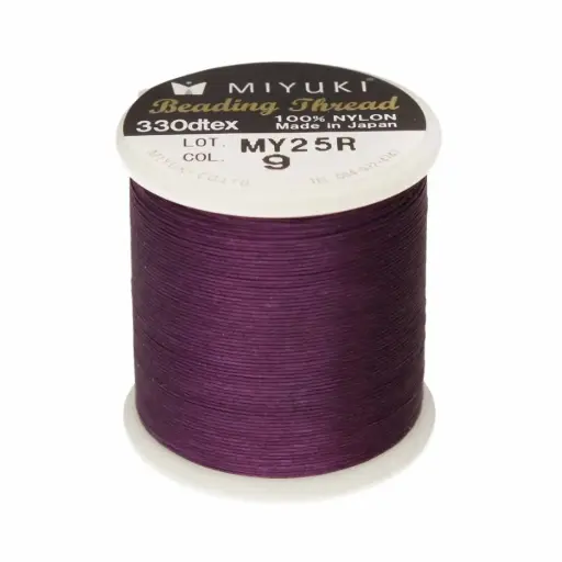 [17934] Hilo miyuki K4570 #09 morado x 50m