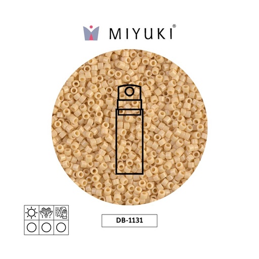 [15349] Miyuki delica 11/0 DB1131 opaco crema x 10g