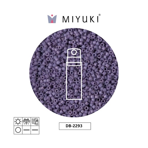 [18378] Miyuki delica 11/0 DB2293 opaq glazed morado x 10gr