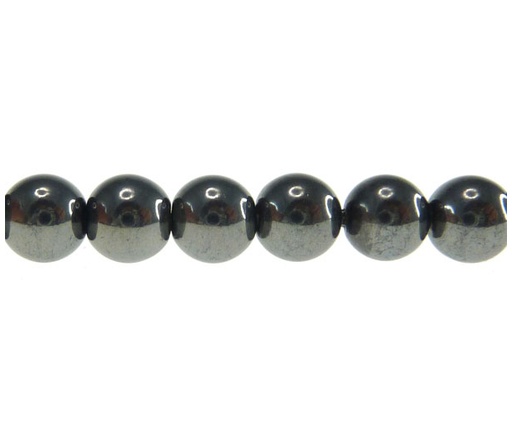 [21430] Perla sintetica redonda 6mm hematite CX-971 x 135 und
