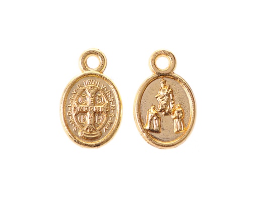 [22238] Medalla virgen 883-6 13x8mm/golfi x und